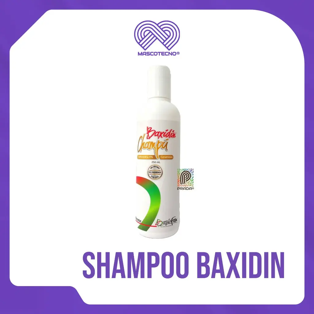 shampoo baxidin 250 ml
